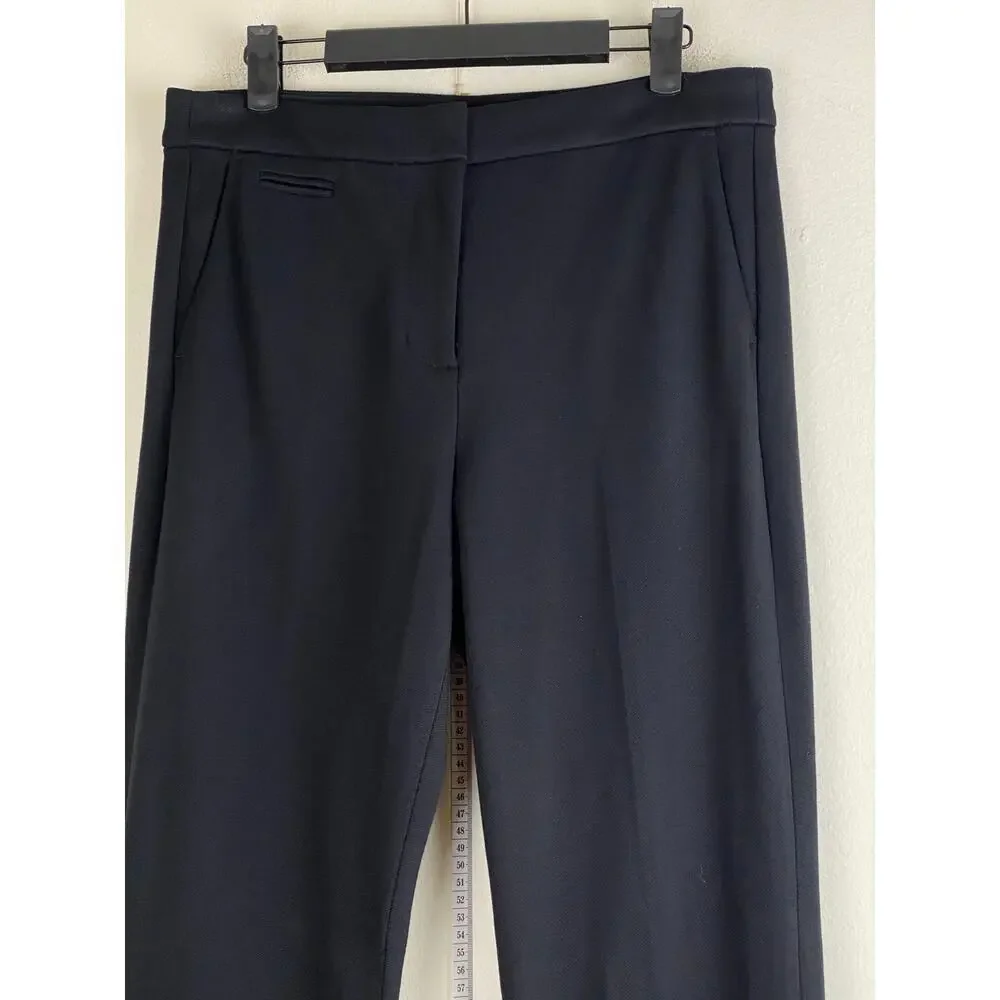 J.Crew Going Out Slim Pant Stretch Twill Black Size 8 NWT